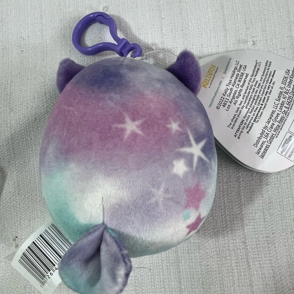Solina squishmallow Plush Owl‎ Keychain
